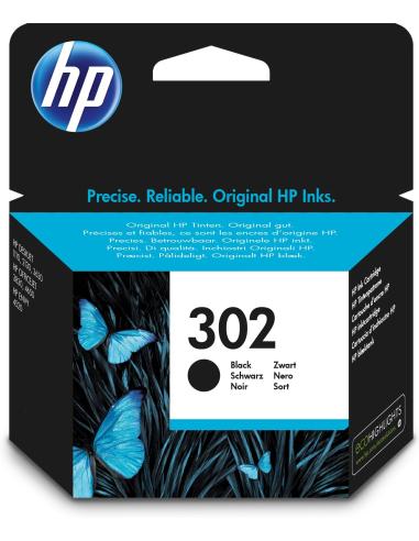HP 302 Cartucho de Tinta Original Negro