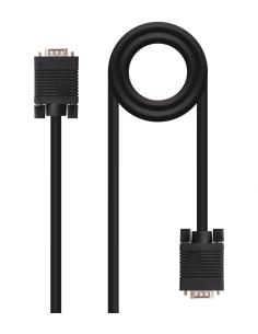 Nanocable 10.15.1302 Cable VGA HDB15 Macho/Macho 1.8M Negro-50730