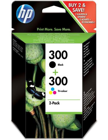 HP 300 Cartuchos de Tinta Negro + Tricolor