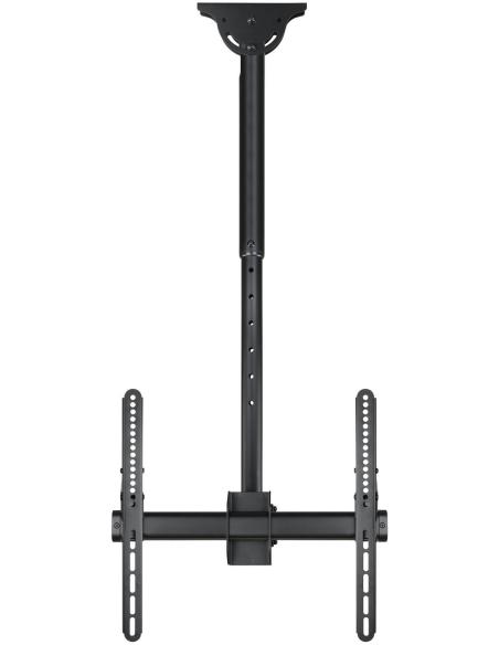 TooQ LPCE1155TSLI-B Soporte de Techo Giratorio para Monitor/TV 32"-55" Máx. 50Kg Negro