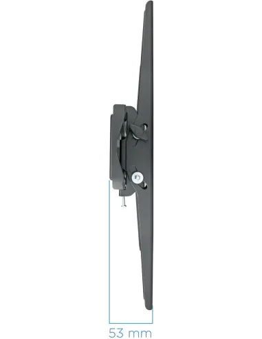 TooQ LP4270T-B Soporte de Pared Inclinable para Monitor/TV 37"-70" Máx. 40Kg Negro