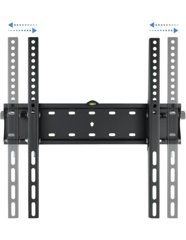 TooQ LP4255T-B Soporte de Pared Inclinable para Monitor/TV 32"-55" Máx. 40Kg Negro