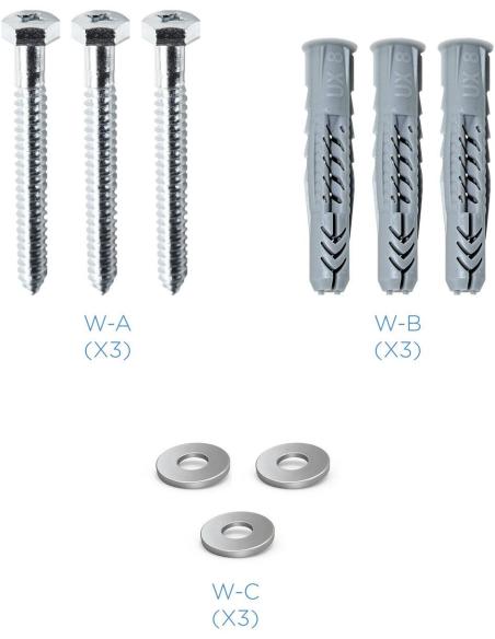 TooQ LP4255T-B Soporte de Pared Inclinable para Monitor/TV 32"-55" Máx. 40Kg Negro