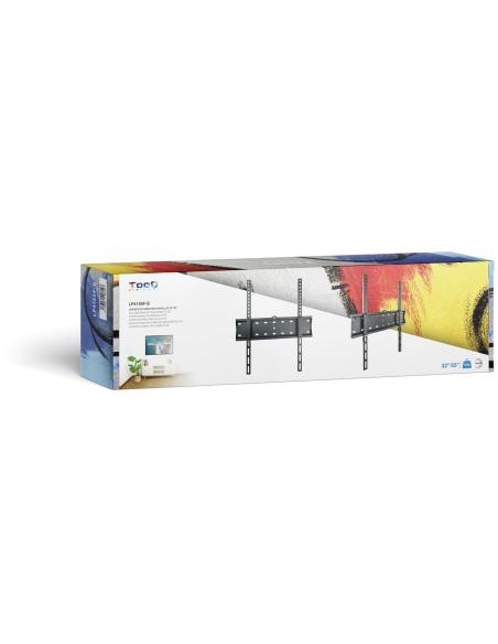 TooQ LP4155F-B Soporte de Pared Fijo para TV/Monitor 32"-55" Máx. 40Kg Negro