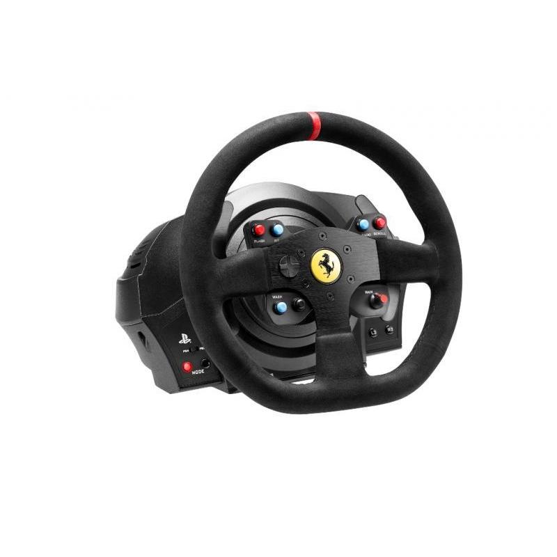 Thrustmaster T300 Ferrari Integral Alcantara Mando de Volante con Pedales Negro