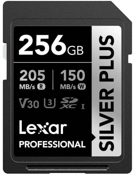 Lexar Professional Silver Plus SDXC 256GB UHS-I