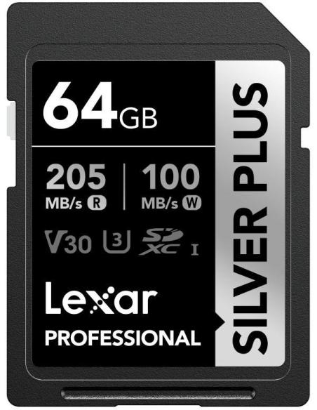 Lexar Professional Silver Plus SDXC 64GB UHS-I