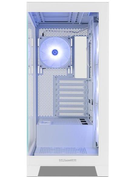 NOX Hummer GLOCK ARGB Semitorre ATX Cristal Templado USB-C Blanca