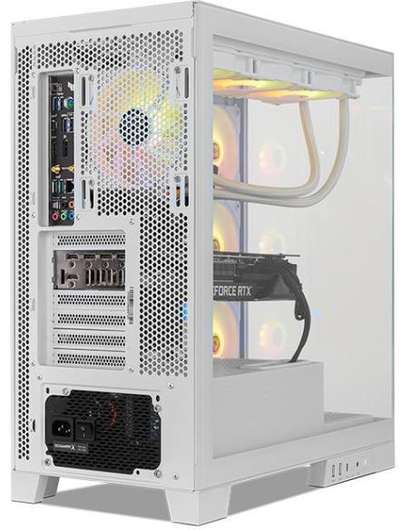NOX Hummer GLOCK ARGB Semitorre ATX Cristal Templado USB-C Blanca