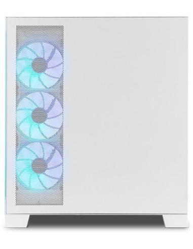 NOX Hummer GLOCK ARGB Semitorre ATX Cristal Templado USB-C Blanca