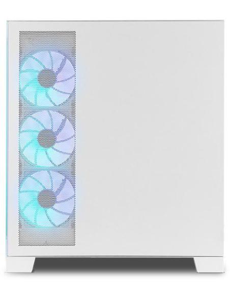NOX Hummer GLOCK ARGB Semitorre ATX Cristal Templado USB-C Blanca