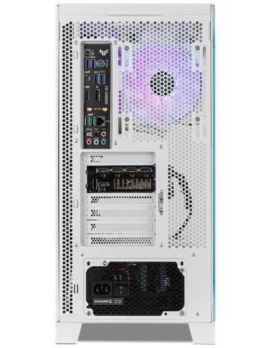 NOX Hummer GLOCK ARGB Semitorre ATX Cristal Templado USB-C Blanca