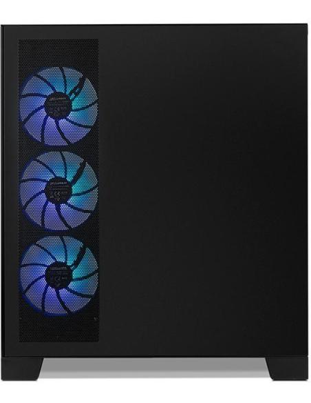 NOX Hummer GLOCK ARGB Semitorre ATX Cristal Templado USB-C Negra