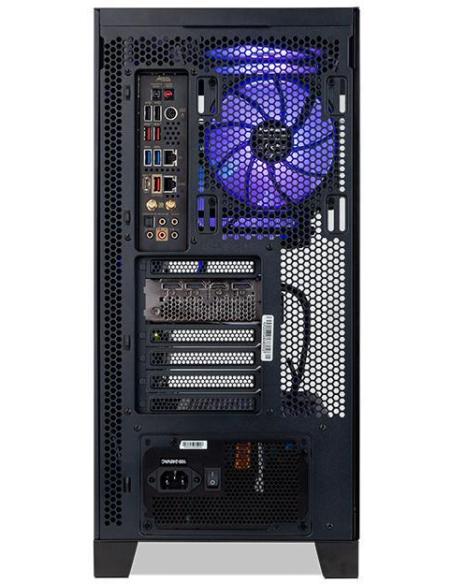 NOX Hummer GLOCK ARGB Semitorre ATX Cristal Templado USB-C Negra