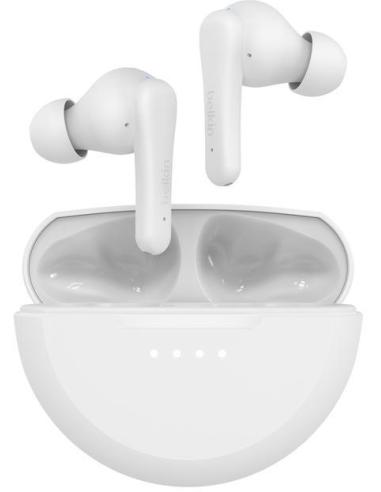 Belkin SoundForm Rhythm Auriculares Inalámbricos Blancos