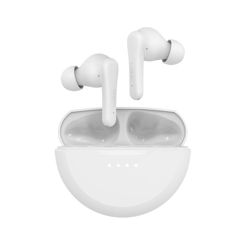 Belkin SoundForm Rhythm Auriculares Inalámbricos Blancos