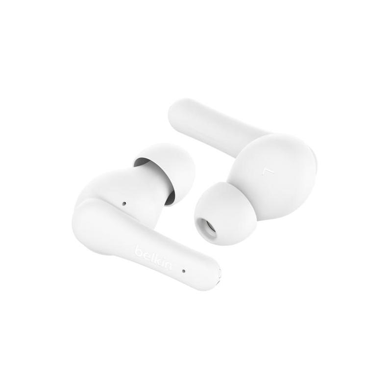 Belkin SoundForm Rhythm Auriculares Inalámbricos Blancos