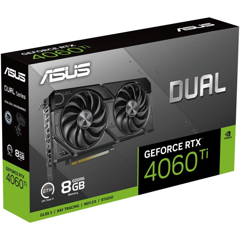 Asus Dual GeForce RTX 4060 Ti EVO Edition 8GB GDDR6 DLSS3