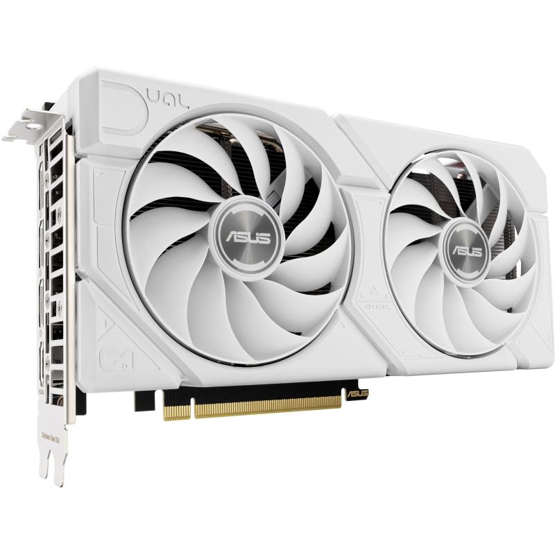 Asus Dual GeForce RTX 4060 Ti White OC Edition 8GB GDDR6 DLSS3