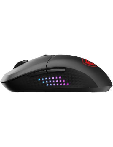 MSI VERSA 300 Elite Ratón Gaming Inalámbrico 26000 DPI Negro
