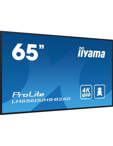 Iiyama ProLite LH6560UHS-B2AG Pantalla Interactiva 65" ELED 4K Negra