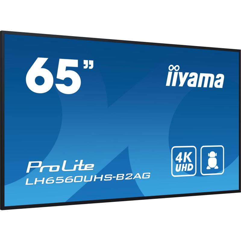 Iiyama ProLite LH6560UHS-B2AG Pantalla Interactiva 65" ELED 4K Negra