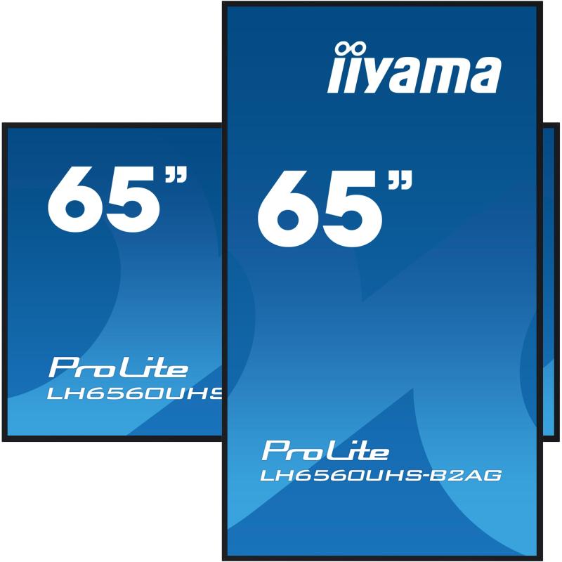 Iiyama ProLite LH6560UHS-B2AG Pantalla Interactiva 65" ELED 4K Negra