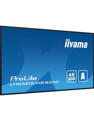 Iiyama ProLite LH6560UHS-B2AG Pantalla Interactiva 65" ELED 4K Negra