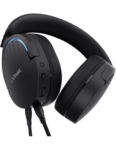 Trust GXT 490 FAYZO Auriculares Gaming 7.1 USB Negros