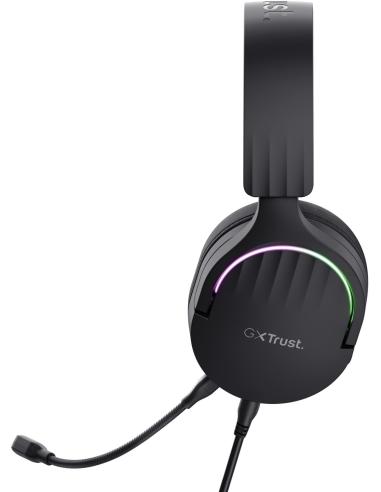 Trust GXT 490 FAYZO Auriculares Gaming 7.1 USB Negros