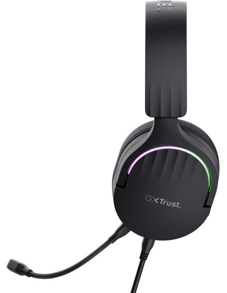 Trust GXT 490 FAYZO Auriculares Gaming 7.1 USB Negros