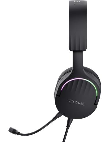 Trust GXT 490 FAYZO Auriculares Gaming 7.1 USB Negros