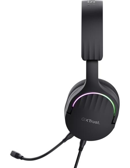 Trust GXT 490 FAYZO Auriculares Gaming 7.1 USB Negros