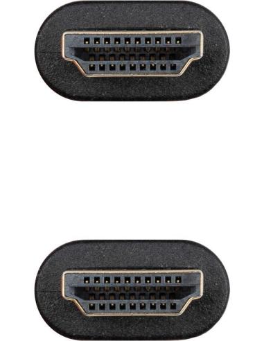 Nanocable 10.15.3902 Cable HDMI V2.0 4K@60Hz 2m Negro