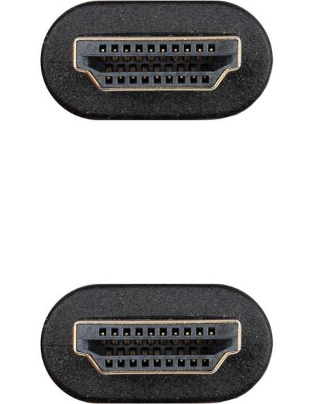 Nanocable 10.15.3902 Cable HDMI V2.0 4K@60Hz 2m Negro