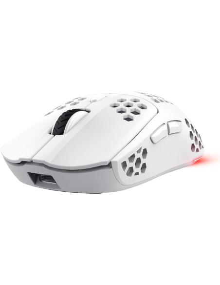 Trust GXT 929 Helox Ratón Inalámbrico Gaming 4800 DPI Blanco