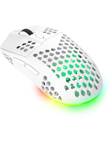 Trust GXT 929 Helox Ratón Inalámbrico Gaming 4800 DPI Blanco
