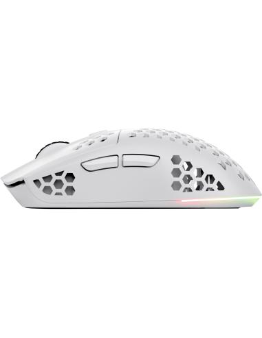 Trust GXT 929 Helox Ratón Inalámbrico Gaming 4800 DPI Blanco