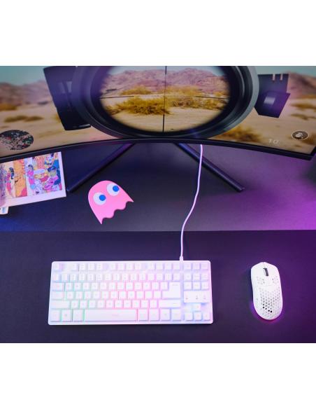 Trust GXT 929 Helox Ratón Inalámbrico Gaming 4800 DPI Blanco