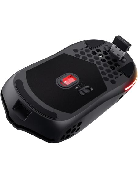 Trust GXT 929 Helox Ratón Inalámbrico Gaming 4800 DPI Negro