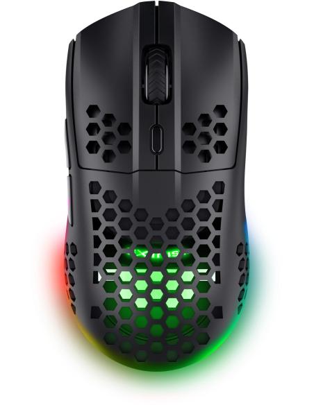 Trust GXT 929 Helox Ratón Inalámbrico Gaming 4800 DPI Negro