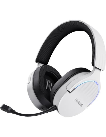 Trust GXT 491W FAYZO Auriculares Gaming Inalámbricos USB-C Blancos