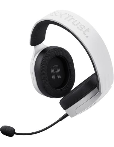 Trust GXT 491W FAYZO Auriculares Gaming Inalámbricos USB-C Blancos