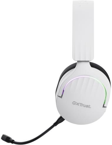 Trust GXT 491W FAYZO Auriculares Gaming Inalámbricos USB-C Blancos