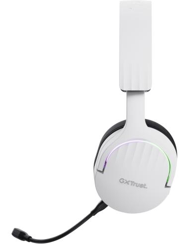Trust GXT 491W FAYZO Auriculares Gaming Inalámbricos USB-C Blancos