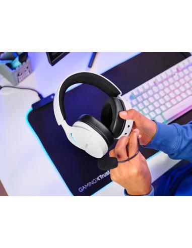 Trust GXT 491W FAYZO Auriculares Gaming Inalámbricos USB-C Blancos