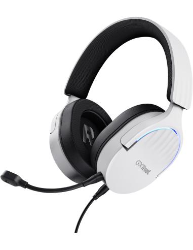 Trust GXT 490 FAYZO Auriculares Gaming 7.1 USB Blancos