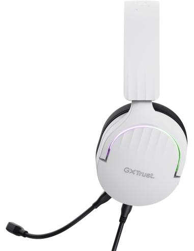Trust GXT 490 FAYZO Auriculares Gaming 7.1 USB Blancos
