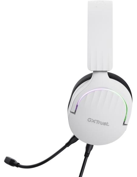 Trust GXT 490 FAYZO Auriculares Gaming 7.1 USB Blancos