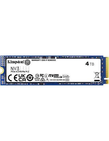 Kingston NV3 SSD M.2 4TB PCIe Gen 4